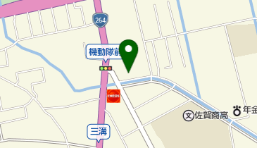 献血プラザさがの地図画像