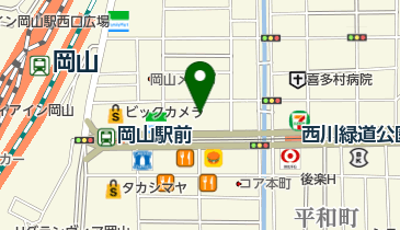 エステティックサロン シーズ・ラボ 岡山の地図画像