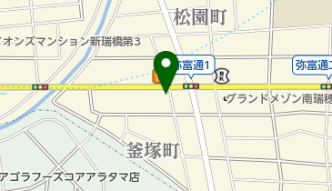 おたからや 新瑞橋店の地図画像