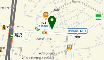 東建コーポレーション株式会社 所沢支店の地図画像