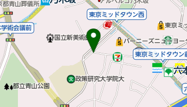 長谷川栄雅 六本木本店の地図画像