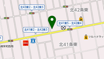 東建コーポレーション株式会社 札幌支店の地図画像