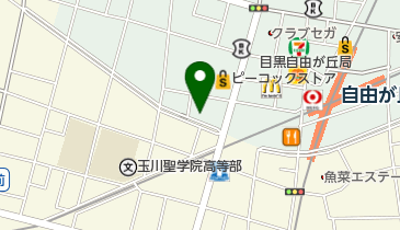 TACTIVE(タクティブ) 自由が丘本店の地図画像