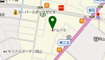 ぐりぐり家 青江店の地図画像