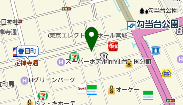 そば助 仙台定禅寺通り店の地図画像