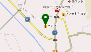 江戸崎ショッピングセンター パンプの地図画像