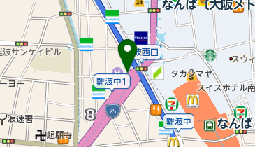 Mot tram(モッ チャム) なんば本店の地図画像