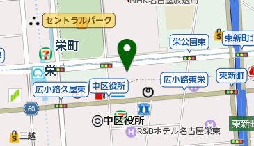 N高等学校 名古屋キャンパスの地図画像