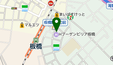 板橋駅前オアシスはり灸治療院の地図画像