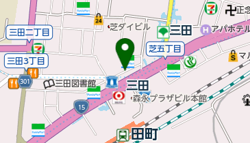 BOOKOFF(ブックオフ) 総合買取窓口 田町駅西口店の地図画像