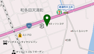 東建コーポレーション株式会社 唐津支店の地図画像