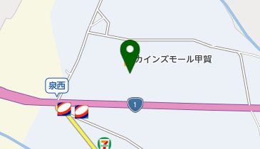 カットコムズ 甲賀水口店の地図画像