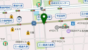 システムセンター メンバーズショップ高月2号店 南四番街 栄 森の地下街店の地図画像