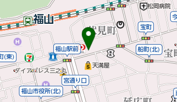 AREA INN FUSHIMICHO FUKUYAMA CASTLE SIDE(エリア イン フシミチョウ フクヤマ キャッスル サイド)の地図画像