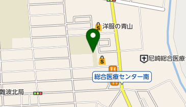 尼崎市立あまよう特別支援学校の地図画像