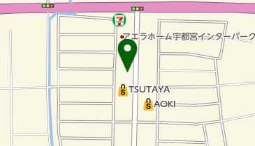 東建コーポレーション株式会社 宇都宮支店の地図画像