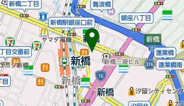RIZAP ENGLISH(ライザップ イングリッシュ) 新橋店の地図画像