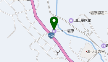 大江戸温泉物語 ホテルニュー塩原 大衆演劇 塩原 鳳凰座の地図画像