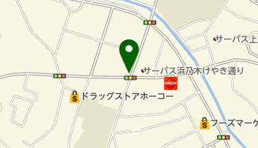 キラ肌の地図画像