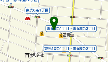 ラマイ 旭川東光店の地図画像