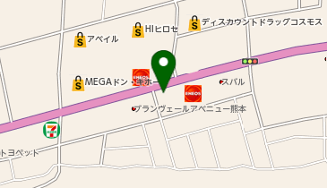 東建コーポレーション株式会社 東熊本支店の地図画像