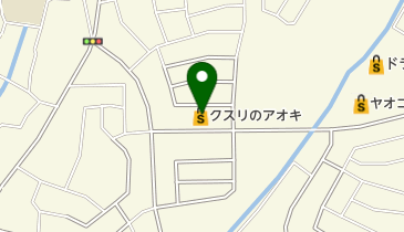 クスリのアオキ 西大宮店の地図画像