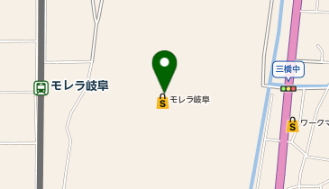 コスメティックス セルレ モレラ岐阜店の地図画像