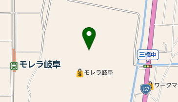 笑たこ モレラ岐阜店の地図画像