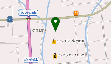 おうちLABO(ラボ) 森住建 ザ・ビックエクストラ岐阜池田店の地図画像