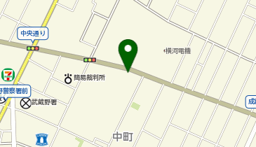 横河電機グラウンドの地図画像