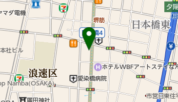 PCコンフル 堺筋店の地図画像