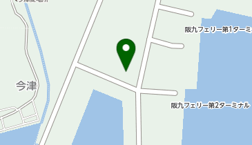 阪九フェリー株式会社の地図画像