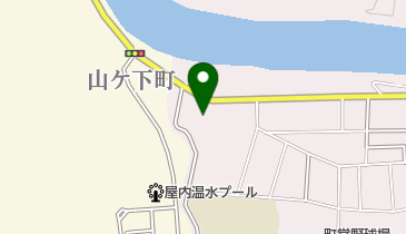 外原テニスコートの地図画像