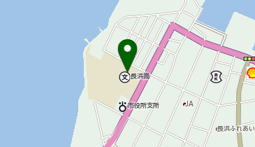 長高水族館の地図画像