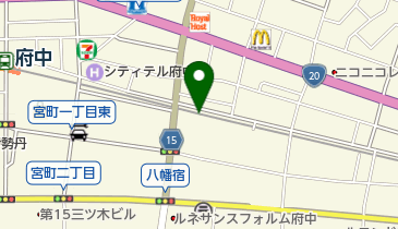 八幡町自転車保管所の地図画像