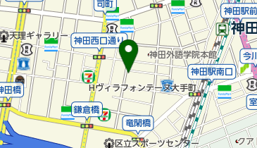 オオギ薬局 神田本店の地図画像