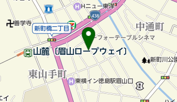 株式会社ハラダ宝石とけいメガネ 眼鏡サロンH.Q.の地図画像