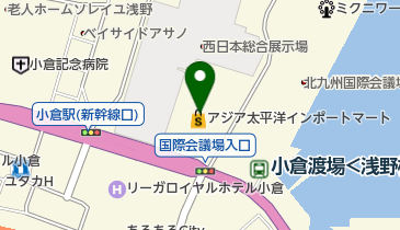 公益財団法人 北九州観光コンベンション協会の地図画像