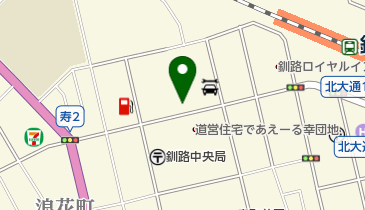 ベガスベガス 釧路店の地図画像