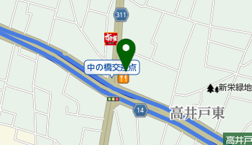 高井戸東健診クリニックの地図画像