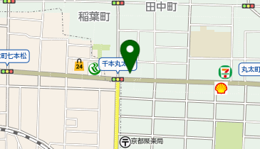 二条諷詠の地図画像