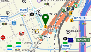 有隣堂 ジョイナス横浜店の地図画像