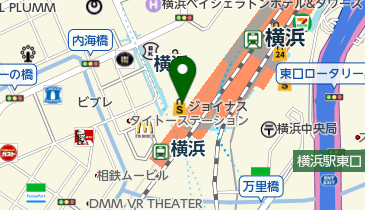 銀座ライオン ジョイナス横浜店の地図画像