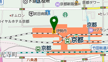 パティスリー&カフェデリーモ 京都店の地図画像