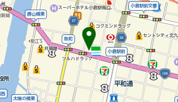 シアトルズベストコーヒー 小倉魚町店の地図画像