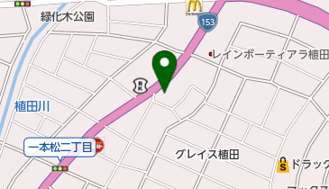 ジャガー・ランドローバー天白の地図画像