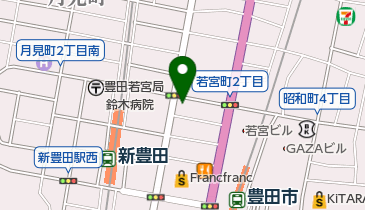 道南農林水産部 豊田店の地図画像