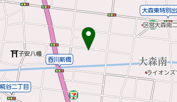 東京ペットホームの地図画像