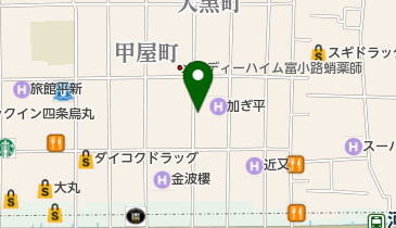 caede/L'ELISR(カエデ エリシア) 京都 富小路本店の地図画像