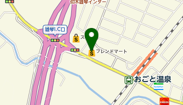 フレンドマート 雄琴駅前店の地図画像